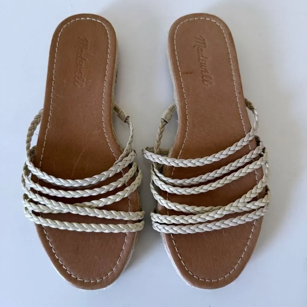 Madewell Kathryn Espadrille Sandals Sz 7